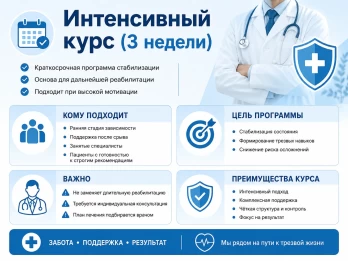 Реабилитация за 21 день в Кропоткине